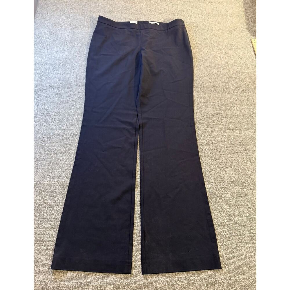 BOSS‎ Hugo Boss Women's Dark Navy Wide Leg Pants US 10 Professional Style